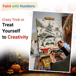 Craving Halloween Creativity? Why Not Paint by Numbers?