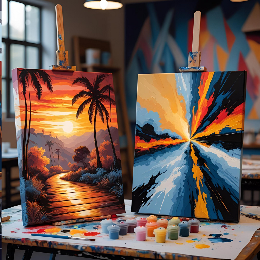 What’s Your Painting Personality? Retro Roots or Abstract Edge?