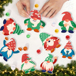 Load image into Gallery viewer, Festive Christmas Gnomes Ornaments Paint by Numbers
