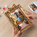 Load image into Gallery viewer, Golden Doorway Mini Framed Paint by Numbers
