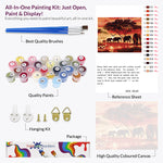 Load image into Gallery viewer, African Elephant Paint by Numbers
