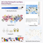 Load image into Gallery viewer, Backyard Birds Paint by Numbers

