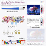 Load image into Gallery viewer, Cherry Blossoms Tree Paint By Numbers
