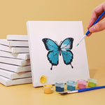 Load image into Gallery viewer, Colorful Butterflies Mini Paint by Numbers
