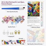 Load image into Gallery viewer, Humming bird Harmony Paint by Numbers
