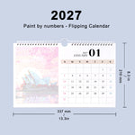 Load image into Gallery viewer, Landmark Paint by Numbers Calendar
