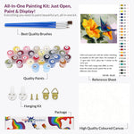 Load image into Gallery viewer, Little Hummingbird Paint by Numbers
