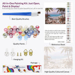 Load image into Gallery viewer, Seaside Paint by Numbers
