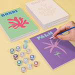 Load image into Gallery viewer, Tropical Destinations Mini Paint by Numbers
