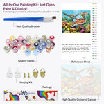 Load image into Gallery viewer, Turtle Family Paint By Numbers
