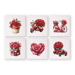 Load image into Gallery viewer, Vintage Rose Charm Mini Paint by Numbers
