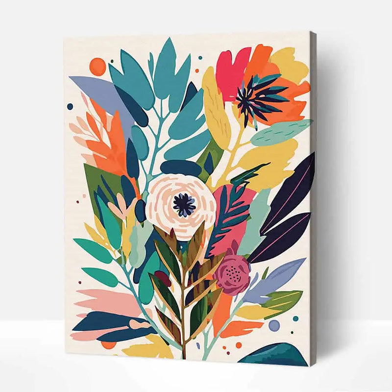 Vibrant Bloom Paint by Numbers
