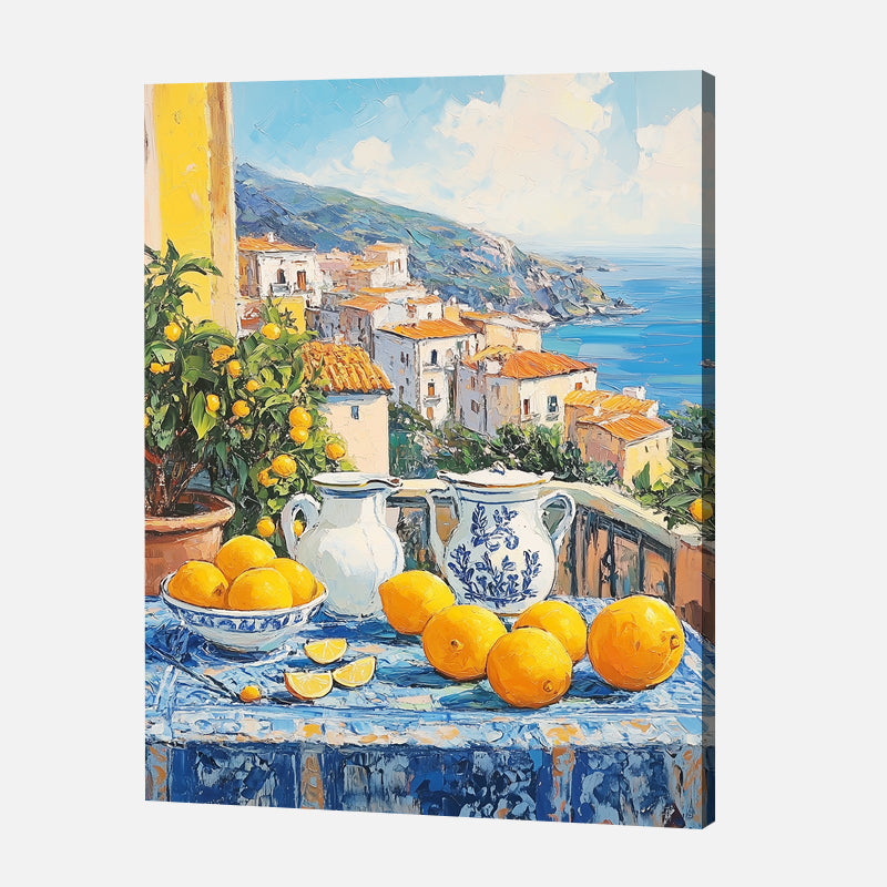 Lemon Bliss Paint by Numbers
