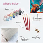 Load image into Gallery viewer, Highland Bull Paint by Numbers
