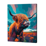 Load image into Gallery viewer, Highland Bull Paint by Numbers
