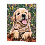 Load image into Gallery viewer, Cute Dog Puppy ,Paint by Numbers
