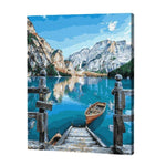 Load image into Gallery viewer, Blue Water Lake, Paint By Numbers
