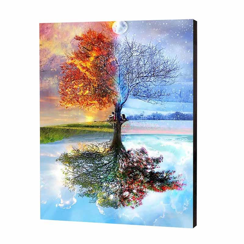 Four Seasons Tree Diamond Painting