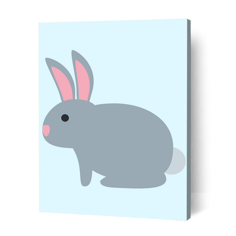 Paint By Numbers Rabbot Buy Rabbit Paint by Numbers in UK