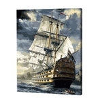 Load image into Gallery viewer, Ship at Stormy Sea , Paint By Numbers
