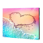 Load image into Gallery viewer, Love In the Sand Diamond Painting
